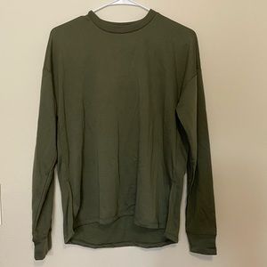 workout/gym top, active vented sweatshirt!